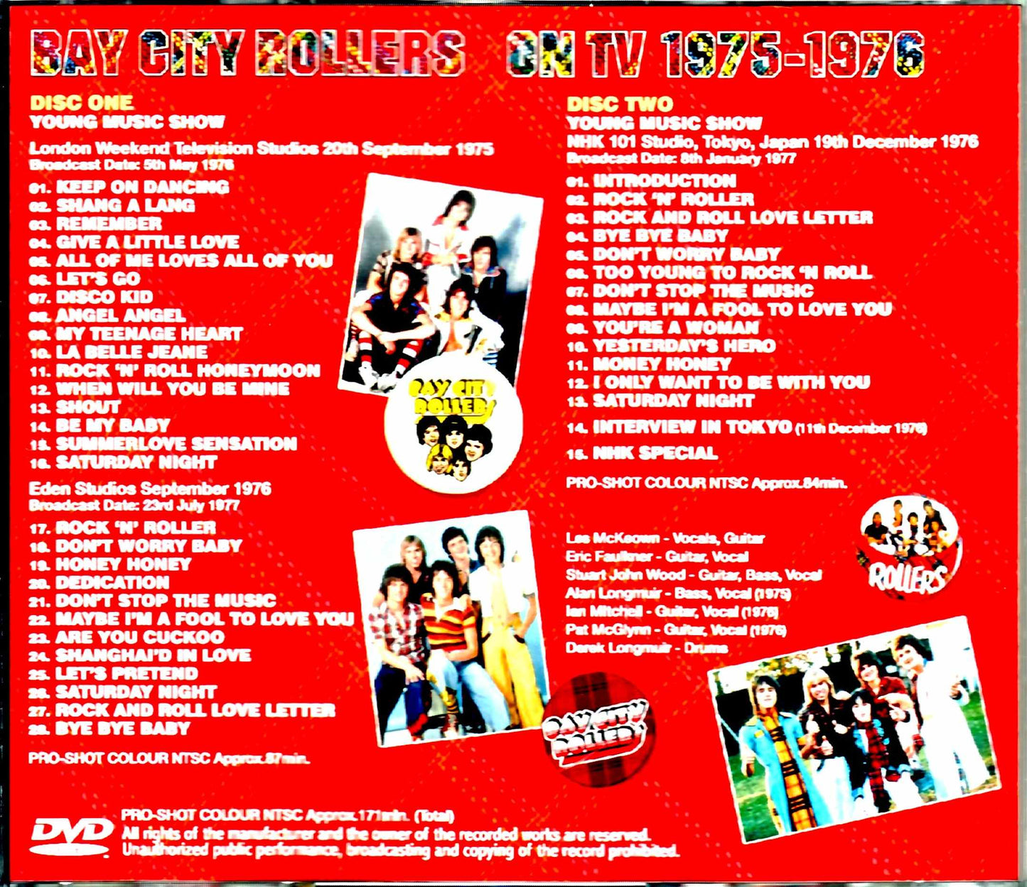 Bay City Rollers/On TV 1975-1976 Japanese Broadcast Edition