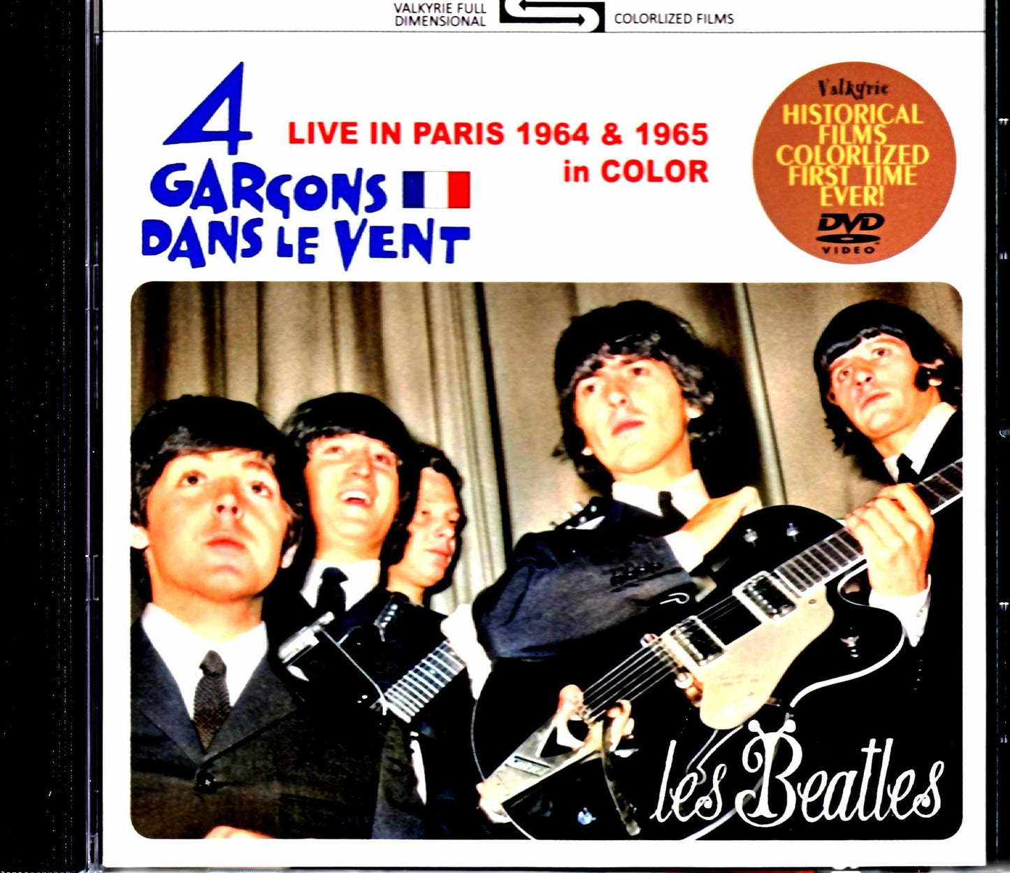 Beatles/Live in Paris Color Edition France 1964 & 1965 Color Edition