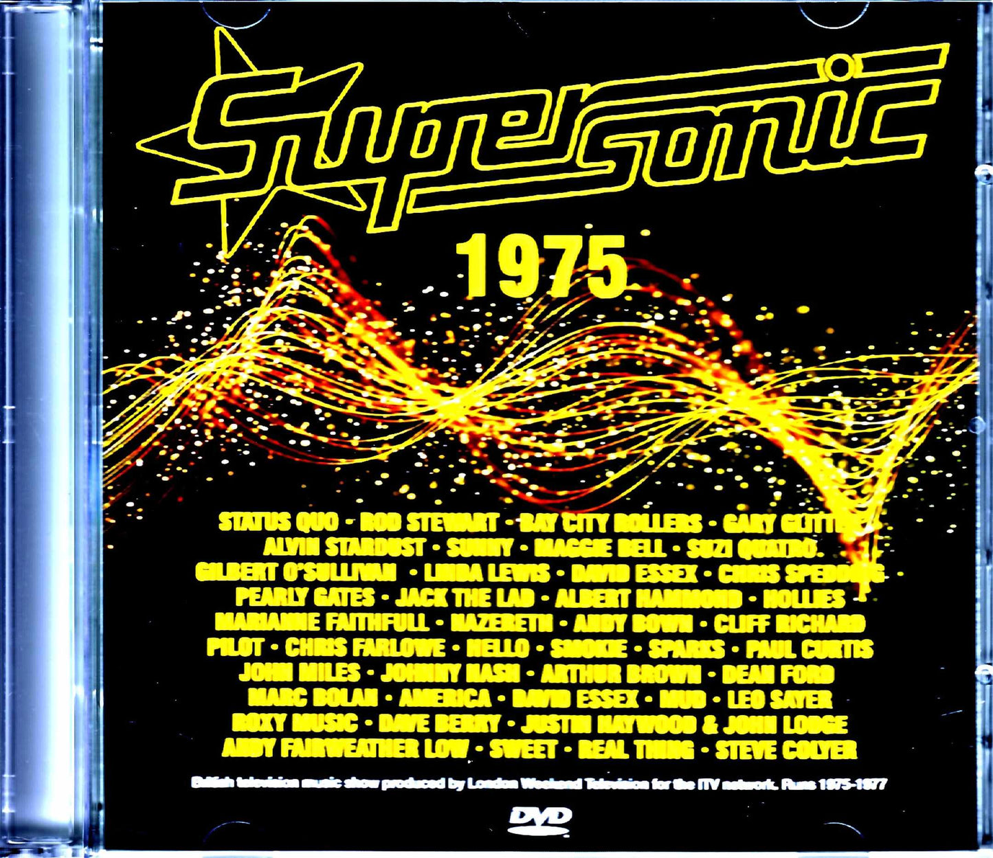 Various Artists Rod Stewart,Bay City Rollers,Roxy Music,Sweet/Legendary music program Supersonic 1975-1977