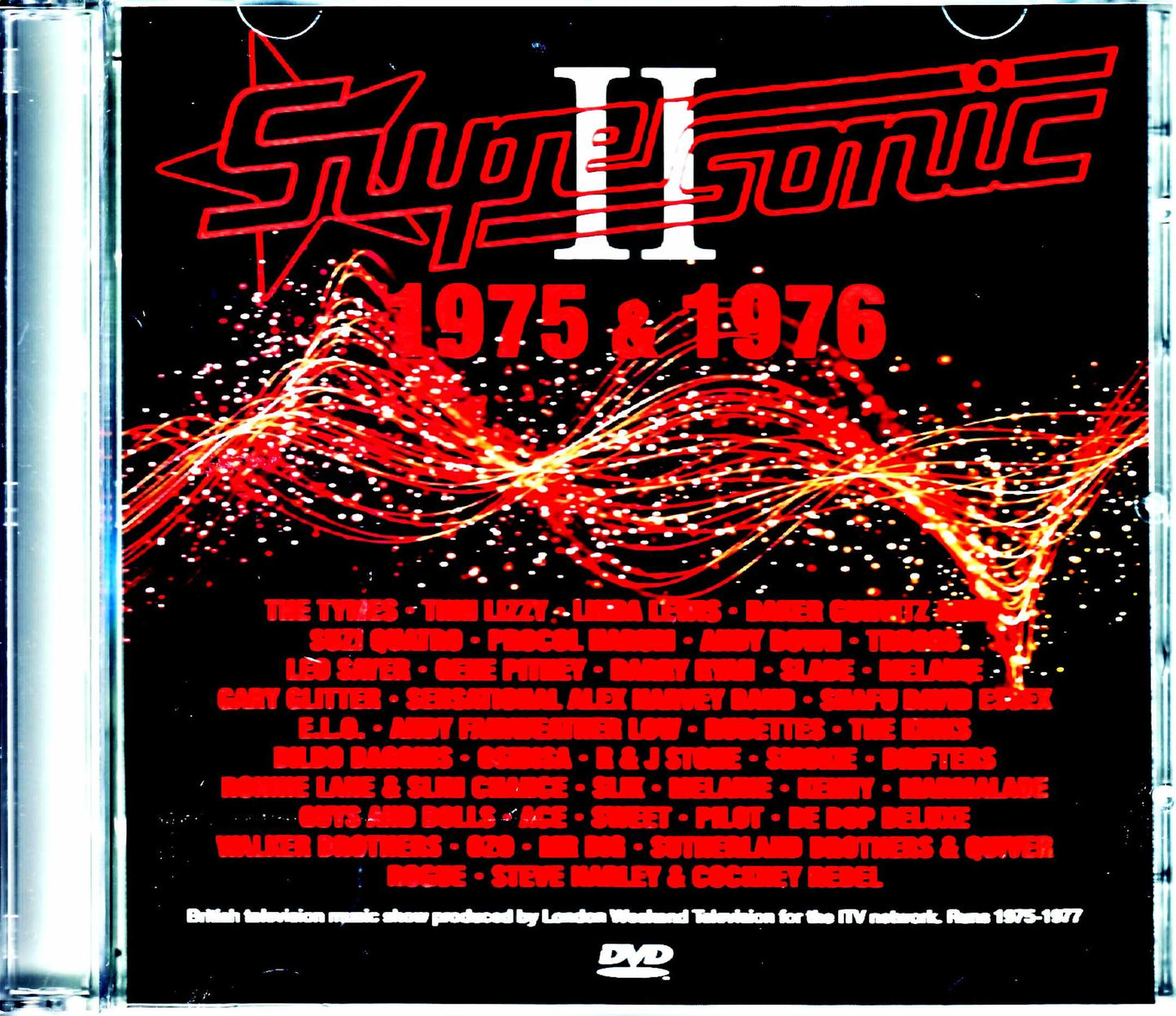 Various Artists Thin Lizzy,Procol Harum,Kinks,Slade,Sweet,Suzi Quatro/Legendary music program Supersonic 1975-1976