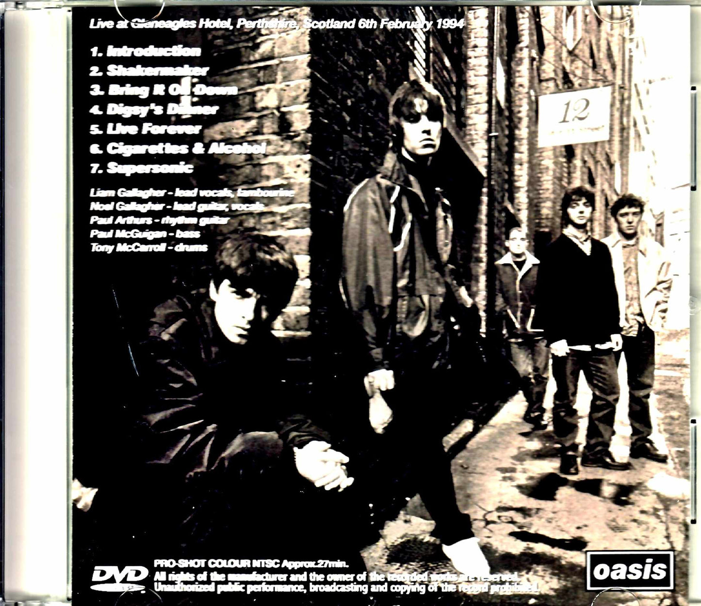 Oasis/Scotland,UK 1994