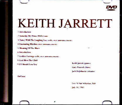 Keith Jarrett/Spain 1985 Digest