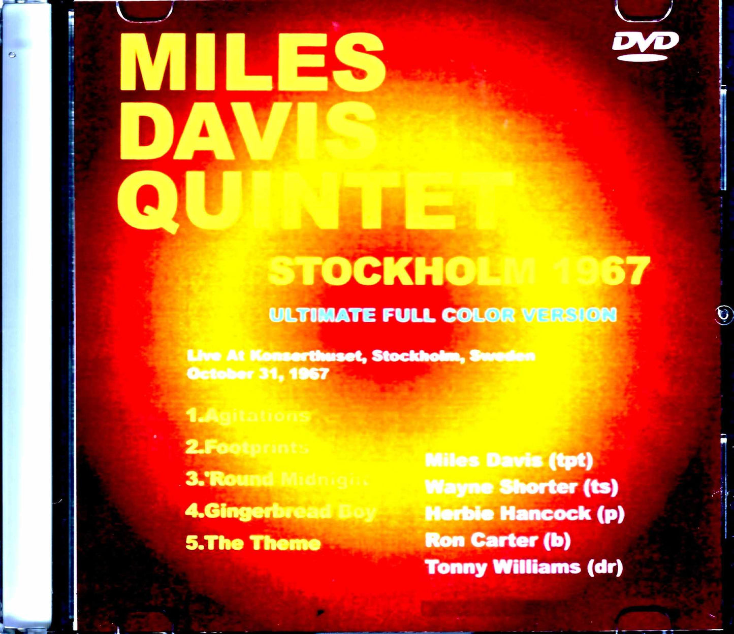 Miles Davis Quintet/Sweden 1967 Ultimate Full Color Version