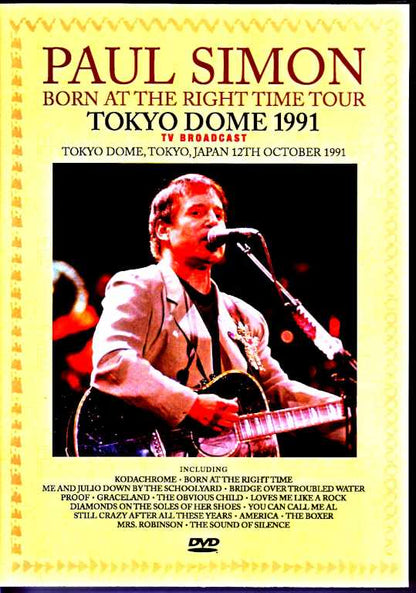 Paul Simon/Tokyo,Japan 1991 Japanese Broadcast Edition