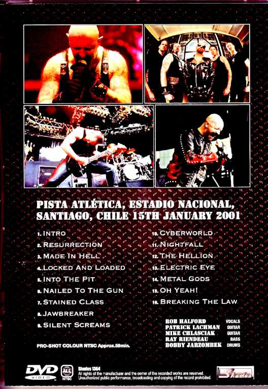 Halford/Chile 2001 Upgrade
