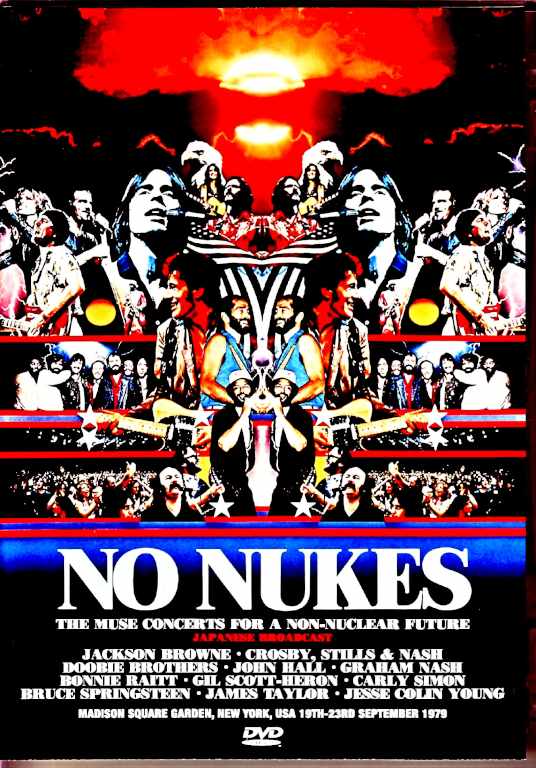 Various Artists Jackson Browne, Bruce Springsteen, Carly Simon, Doobie Brothers/Anti-Nuclear Event No Nukes NY,USA 1979 Upgrade