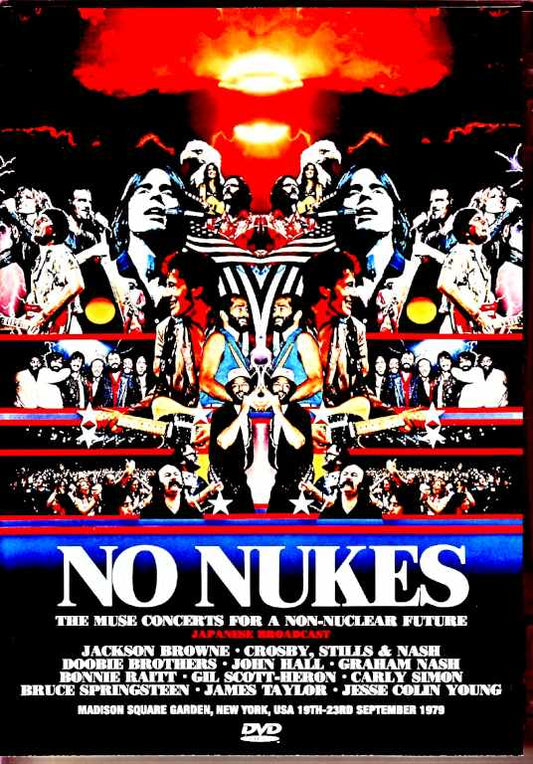 Various Artists Jackson Browne, Bruce Springsteen, Carly Simon, Doobie Brothers/Anti-Nuclear Event No Nukes NY,USA 1979 Upgrade
