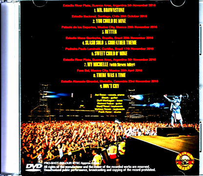 Guns N' Roses/Latin America Tour 2016 Collection