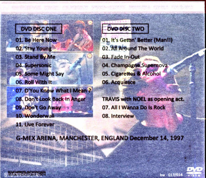 Oasis/England,UK 1997 Complete