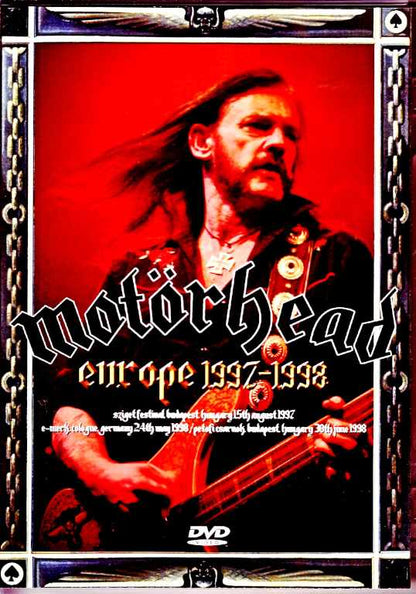 MotorHead/EUROPE TOUR COLLECTION 1997-1998