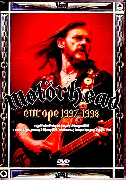 MotorHead/EUROPE TOUR COLLECTION 1997-1998