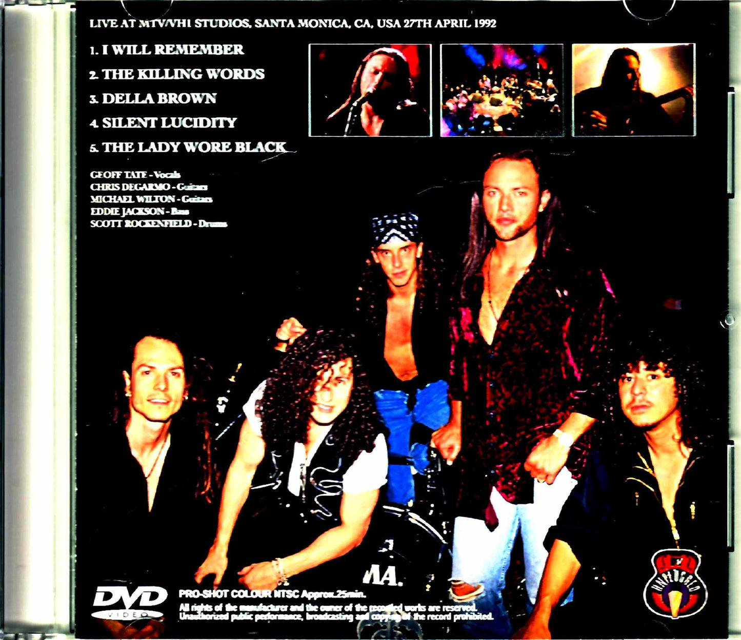 Queensryche/CA, USA 1992