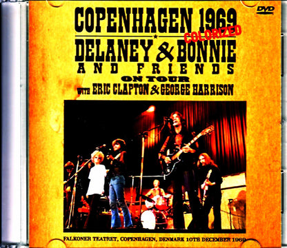 Delaney & Bonnie Eric Clapton,George Harrison/Denmark 1969 Full Color Version