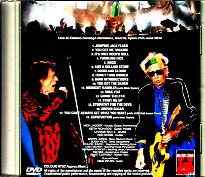 Rolling Stones/Spain 2014 New Audio Master
