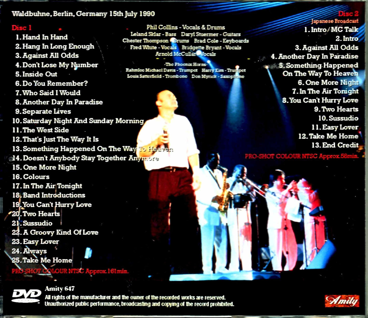 Phil Collins/Germany 1990 2Source Edition