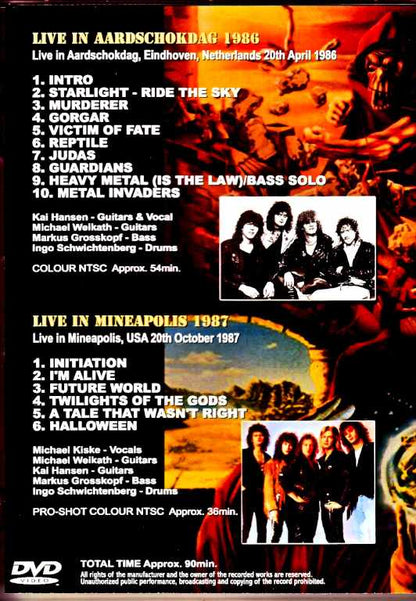 Helloween/Netherlands 1986