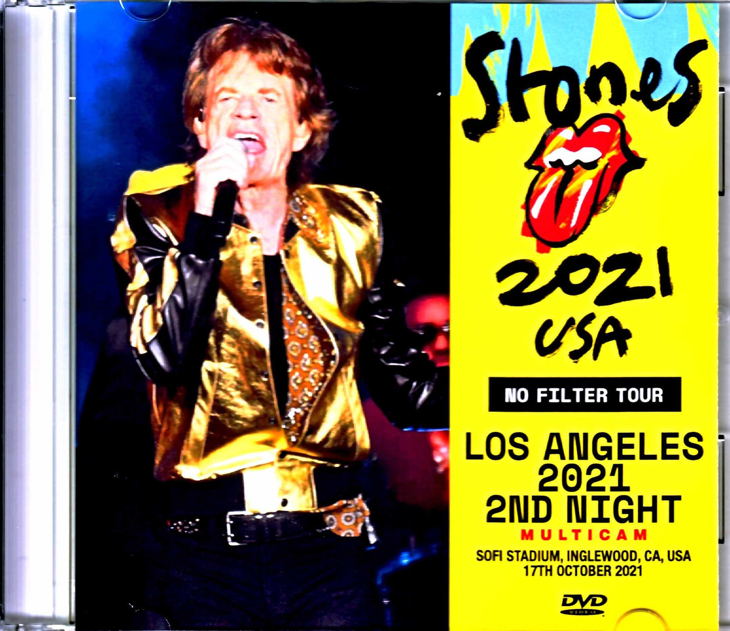 Rolling Stones Rolling Stones/CA,USA 10.17.2021 Multicam Jewel VersionRolling Stones Rolling Stones/CA,USA 10.17.2021 Multicam Jewel Version