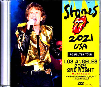 Rolling Stones Rolling Stones/CA,USA 10.17.2021 Multicam Jewel VersionRolling Stones Rolling Stones/CA,USA 10.17.2021 Multicam Jewel Version