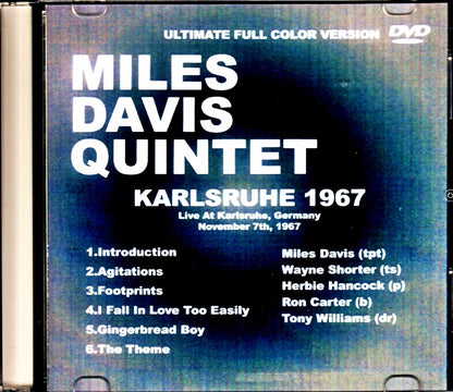 Miles Davis Quintet Wayne Shorter Herbie Hancock Miles Davis/Germany 1967 Full Color Edition