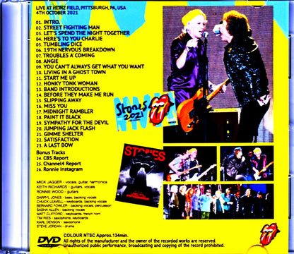 Rolling Stones/PA,USA 2021 & more Jewel Version