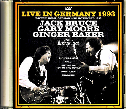 Jack Bruce Gary Moore Ginger Baker ex.Cream Gary Moore Jack Bruce/Germany 1993