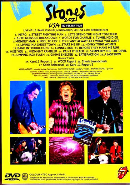Rolling Stones/MN,USA 2021 Multi-Cam Edition & more