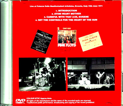 Pink Floyd Pink Floyd/Italy 1971 8mm Edition