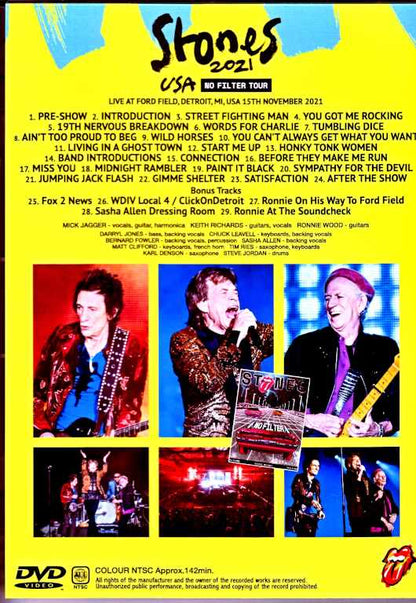 Rolling Stones/MI,USA 2021 Multi-Cam Upgrade & more