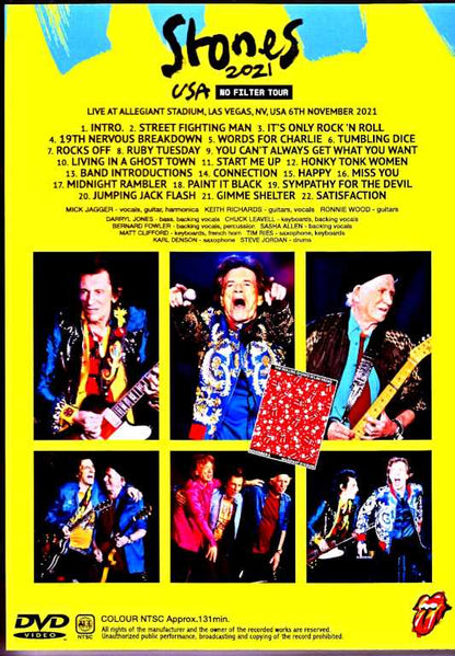 Rolling Stones/NV,USA 2021 Multi-Cam