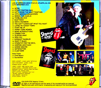 Rolling Stones/GA,USA 2021 Multi-Cam Jewel Version