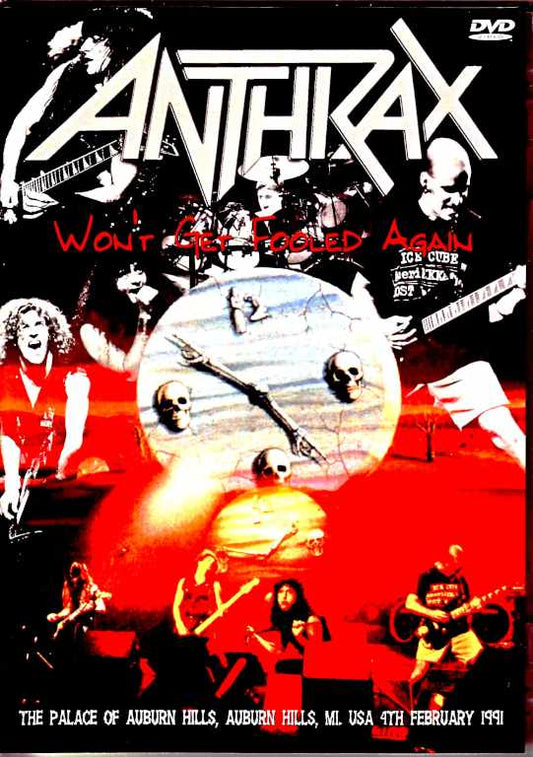 Anthrax Anthrax/MI,USA 1991 Tall Case Version