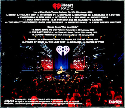 Sting/CA,USA 2020 & more