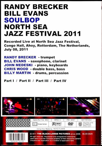 Randy Brecker,Bill Evans Soulbop Medeski,Martin & Wood Randy Brecker Bill Evans/Netherlands 2011