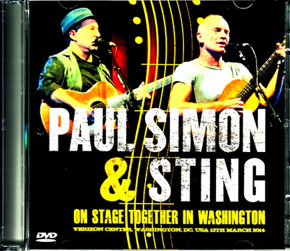 Sting Paul Simon/WA,USA 2014