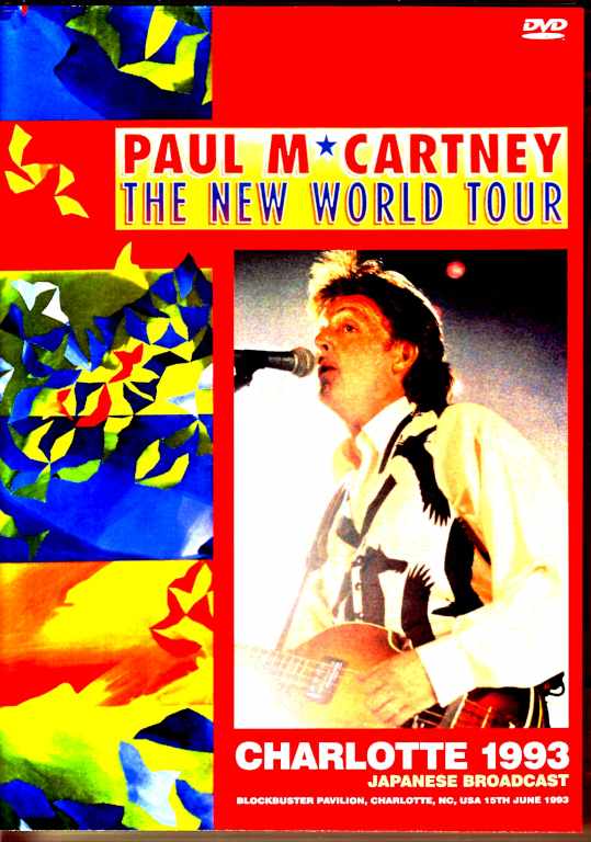 Paul McCartney/NC,USA 1993 Japanese Broadcast Edition