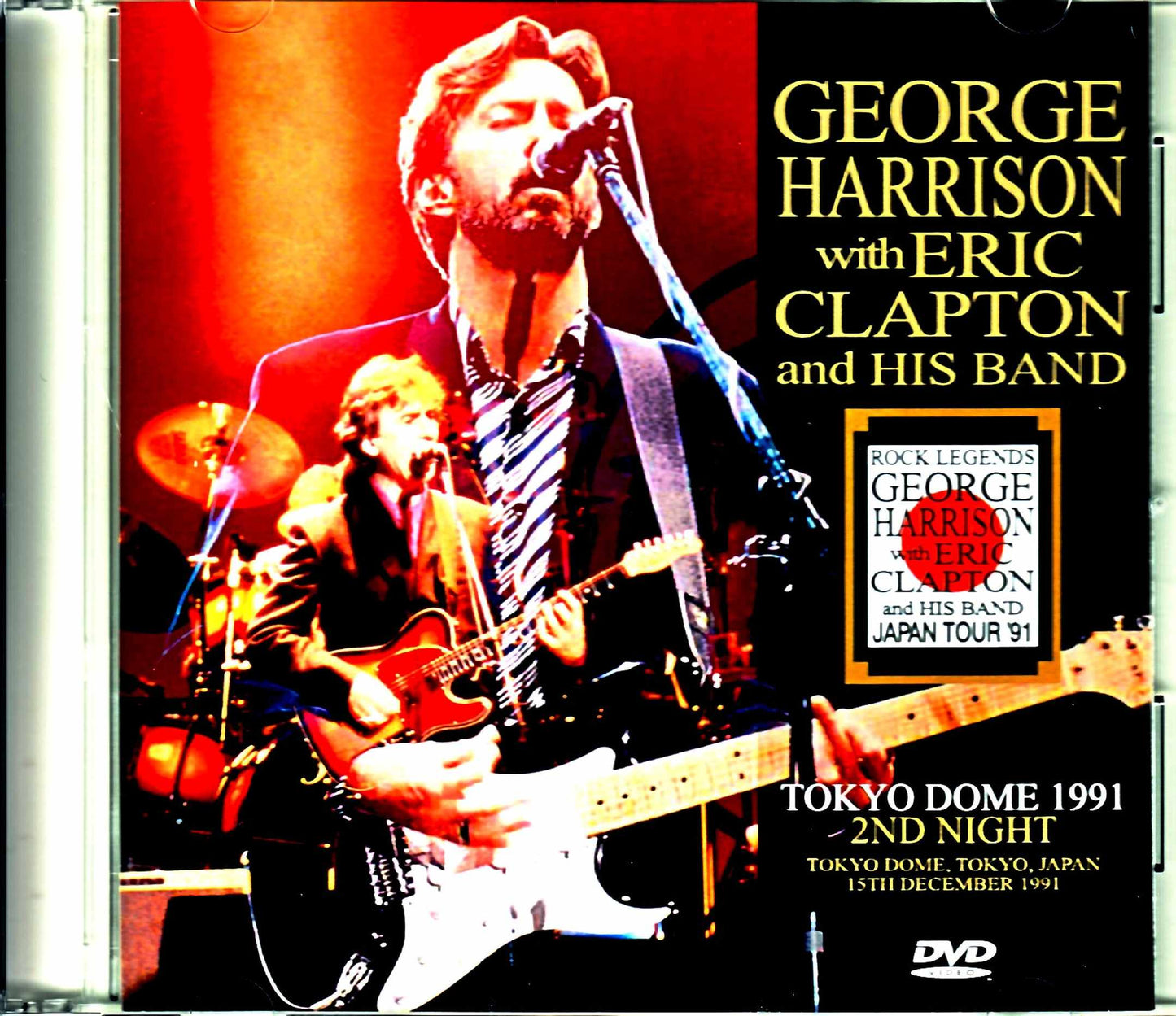 George Harrison Eric Clapton/Tokyo,Japan 12.15.1991