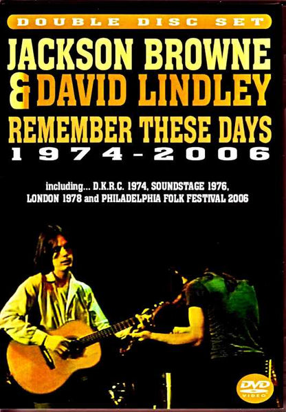 Jackson Browne David Lindley/TV Live Collection 1974-2006