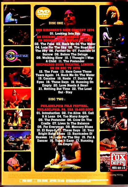 Jackson Browne David Lindley/TV Live Collection 1974-2006