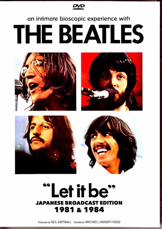 Beatles / Let it Be Special Edition 2 types Let it Be 1981 & 1984 Japanese Broadcast Edition