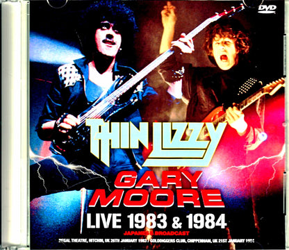 Thin Lizzy Gary Moore Thin Lizzy Gary Moore/England,UK 1983 & 1984 Japanese Broadcast Edition