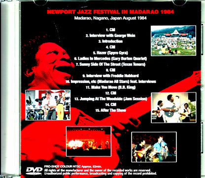 Various Artists B.B. King, Spyro Gyra, Gary Burton/Madarao Jazz Festival Nagano, Japan 1984