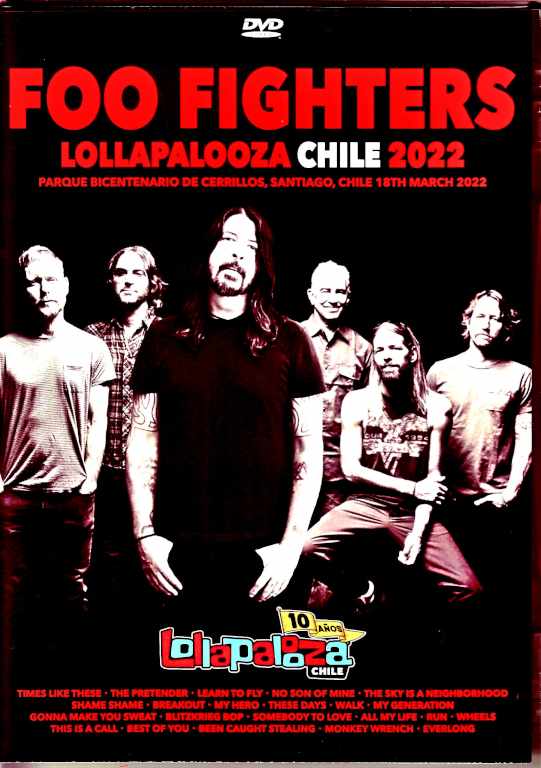 Foo Fighters/Chile 2022 Complete