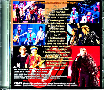 Rolling Stones/IL,USA 5.28.2013 Complete