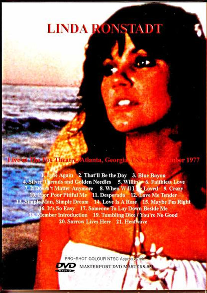 Linda Ronstadt Linda Ronstadt/GA,USA 12.1.1977