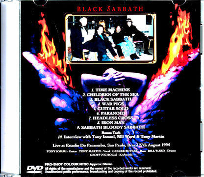 Black Sabbath/Brazil 1994 & more