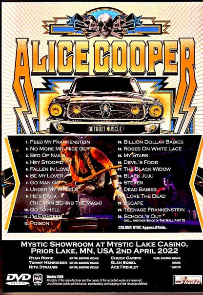 Alice Cooper Alice Cooper/MN,USA 2022