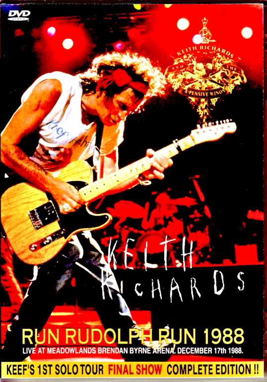 Keith Richards/NJ,USA 1988 Complete