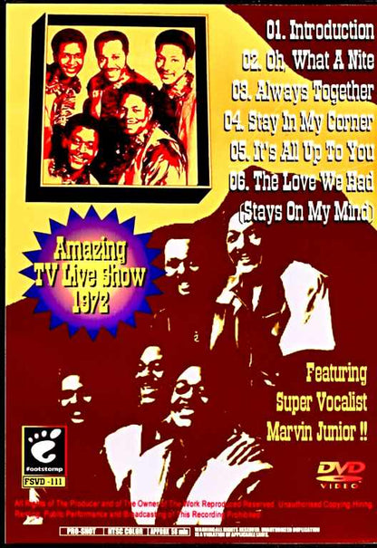 Dells Marvin Junior / The Essence of Chicago Soul TV Live Show 1972