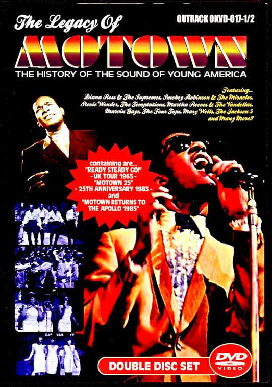 Various Artists Diana Ross, Stevie Wonder, Temptation, Smoky Robinson/Best of Motown Video Collection History of the Sound of Young America