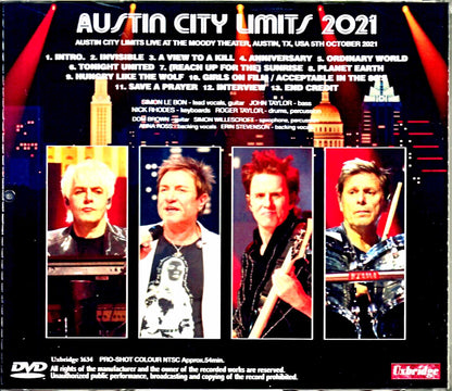 Duran Duran Duran Duran/TX,USA 2021